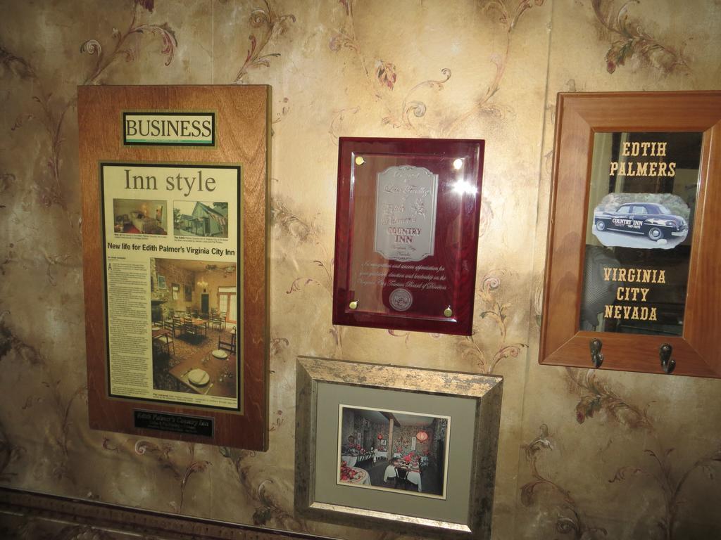 Edith Palmer'S Country Inn, Historical Bed & Breakfast Virginia City Dış mekan fotoğraf